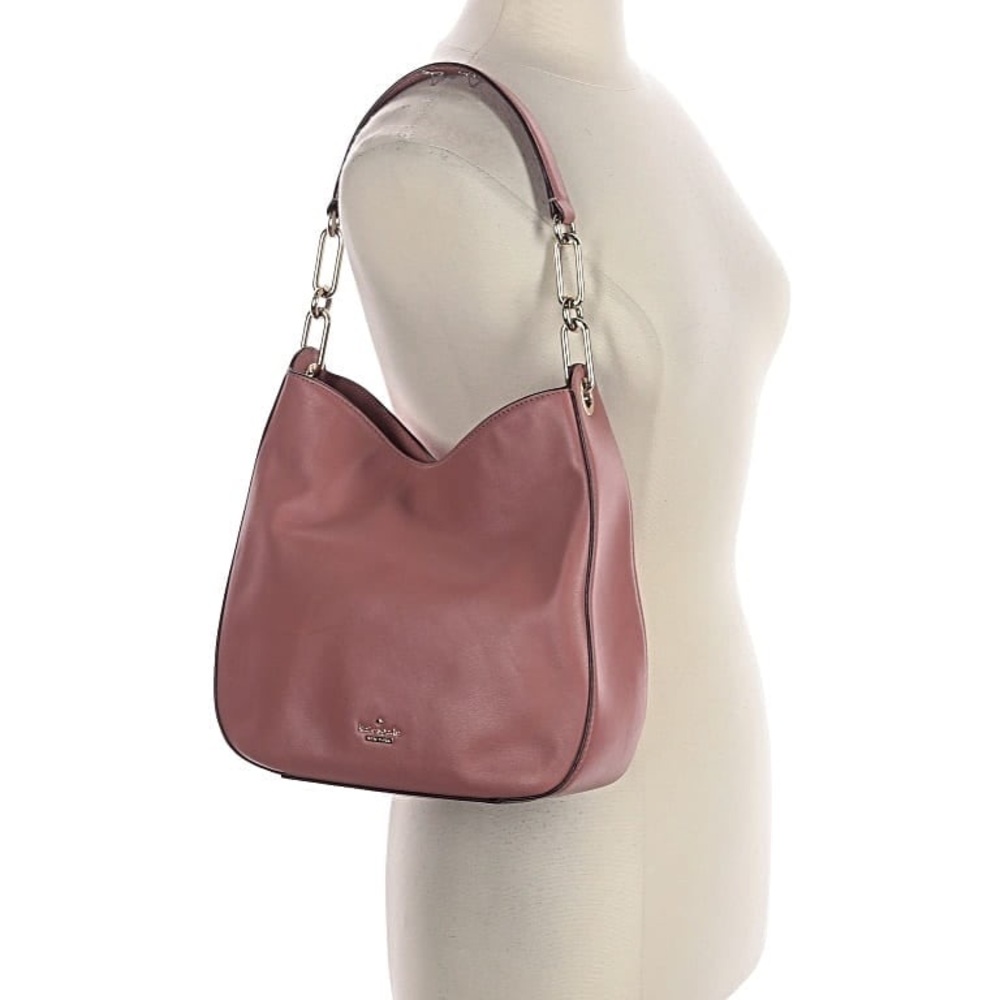 Kate Spade Brown/Mauve Leather Shoulder Bag